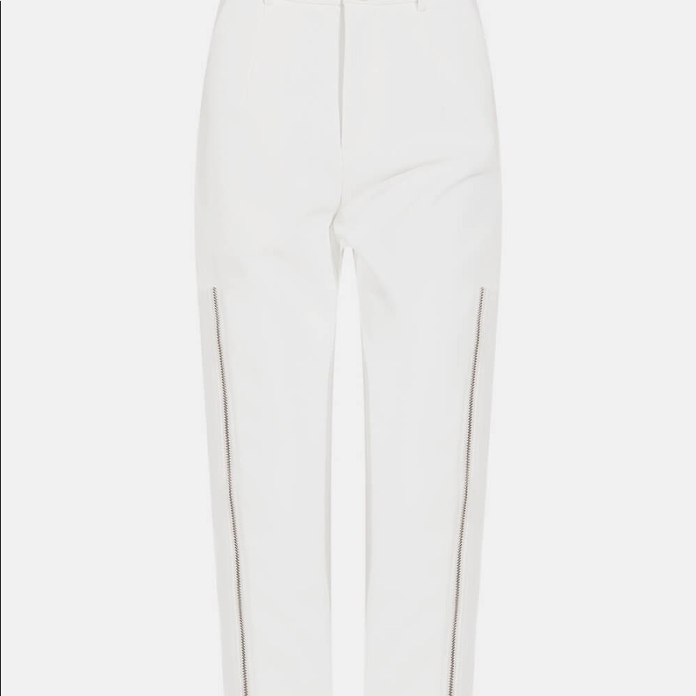 Dream Architect zipper detail ankle-length pants.